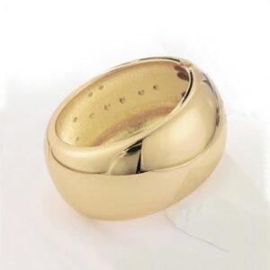 Altın Kaplama Kalın Cuff Kelepçe Bilezik