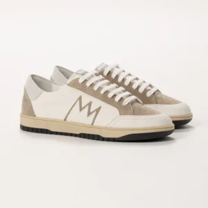 003 SNEAKERS IN WHITE AND BEIGE